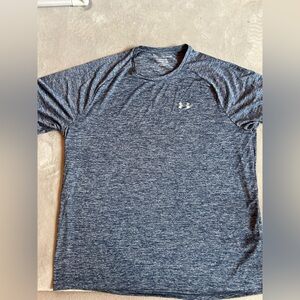 Under Armour Heathered Navy Tech Tee